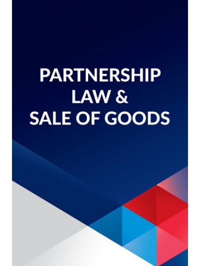 Partnership Law & Sale of Goods