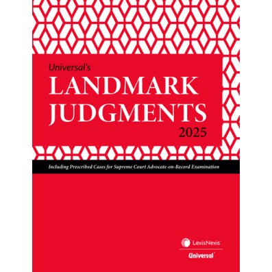 Landmark Judgments Landmark Judgments