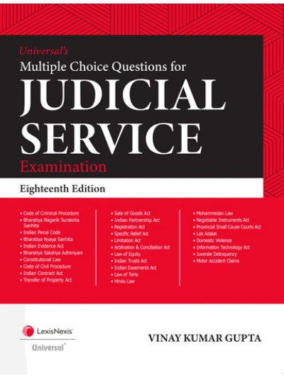 Universal's Multiple Choice Questions for Judicial Service Examination