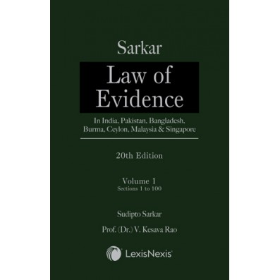 Law of Evidence – In India, Pakistan, Bangladesh, Burma, Ceylon, Malaysia & Singapore