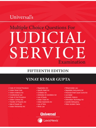 Universal's Multiple Choice Questions for Judicial Service Examination