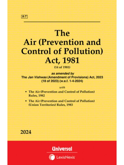 Air (Prevention and Control of Pollution) Act, 1981 along with Rules, 1982
