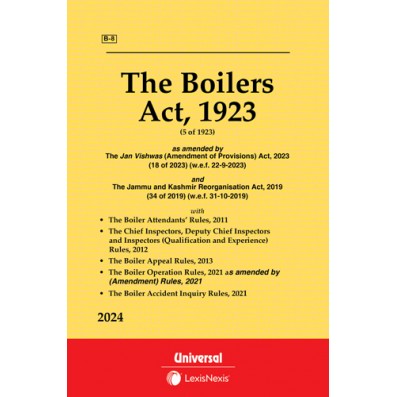 Boilers Act,1923 along with allied Rules 