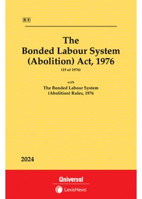Bonded Labour System (Abolition) Act, 1976 along with Rules 1976