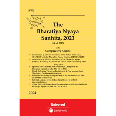 The Bharatiya Nyaya Sanhita (BNS), 2023 (45 of 2023)