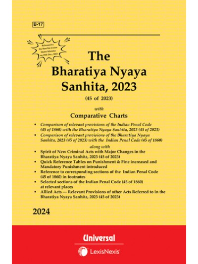 The Bharatiya Nyaya Sanhita (BNS), 2023 (45 of 2023)