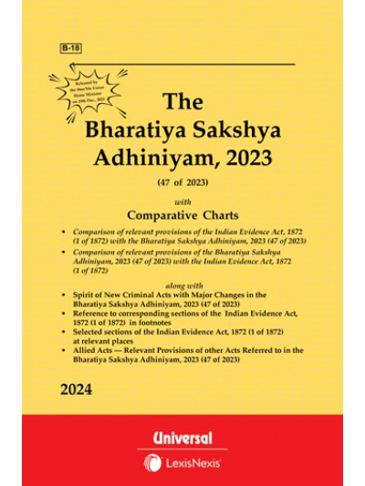 The Bharatiya Sakshya Adhiniyam (BSA), 2023 (47 of 2023)