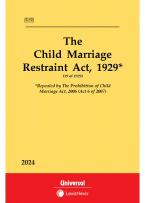 Child Marriage Restraint Act, 1929