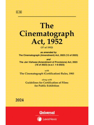 Cinematograph Act, 1952 along with The Cinematograph (Certification) Rules, 1983