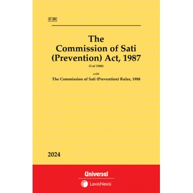 Commission of Sati (Prevention) Act, 1987 along with Rules