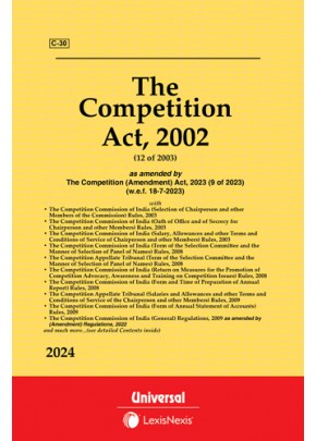 Competition Act, 2002  with allied Rules
