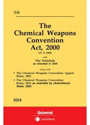 Chemical Weapons Convention Act, 2000 along with Rules