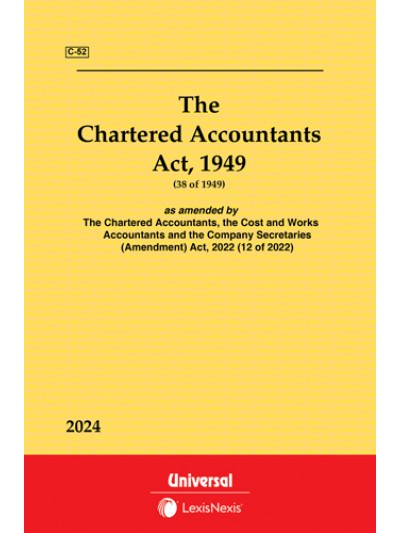 Chartered Accountants Act, 1949