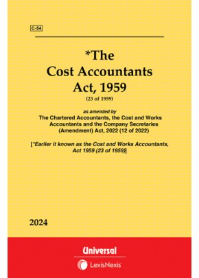 Cost and Works Accountants Act, 1959 