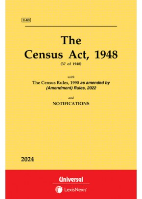 Census Act, 1948 with Rules, 1990
