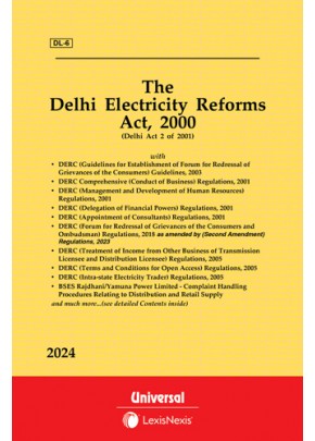 Delhi Electricity Reforms Act, 2000 along with Regulations