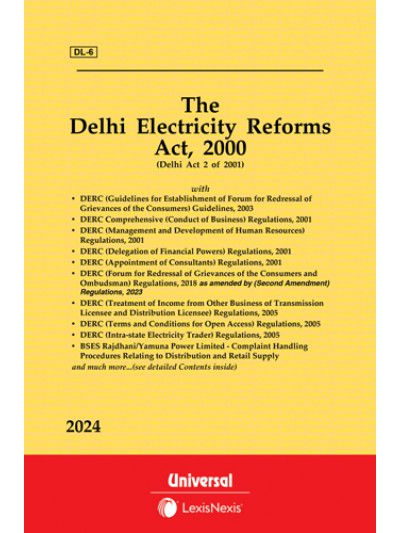 Delhi Electricity Reforms Act, 2000 along with Regulations