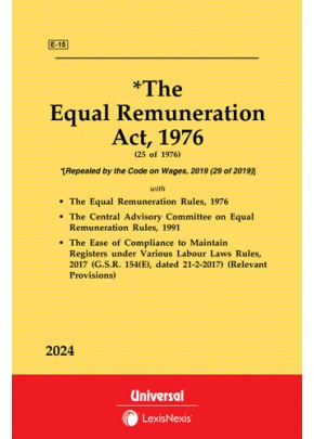 Equal Remuneration Act, 1976 along with allied Rules