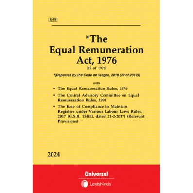 Equal Remuneration Act, 1976 along with allied Rules