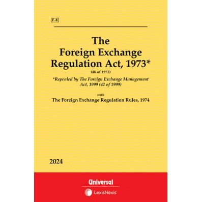 Foreign Exchange Regulation Act, 1973 along with Rules, 1974