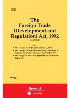 Foreign Trade (Development and Regulation) Act, 1992 along with Rules, 1993