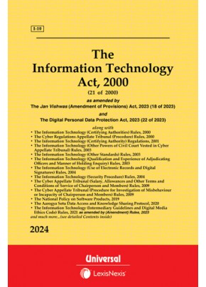 Information Technology Act, 2000 along with Rules & Regulations