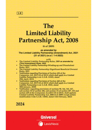Limited  Liability Partnership Act, 2008 as amended by (Second Amendment) Rules, 2018