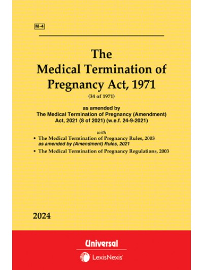 Medical Termination of Pregnancy Act, 1971 along with Rules and Regulations