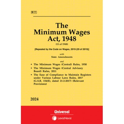 Minimum Wages Act, 1948 along with Central Rules, 1950