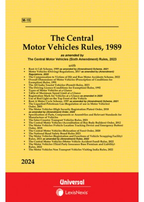 Motor Vehicles Rules, 1989 as amended by (Ninth Amendment) Rules, 2017 with Motor Vehicles (Driving) Regulations, 2017 along with allied material