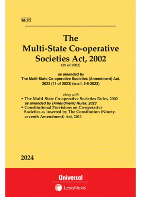 Multi-State Co-operative Societies Act, 2002 along with Rules, 2002