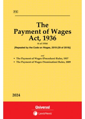The Payment of Wages Act, 1936 along with (Procedure) Rules, 1937