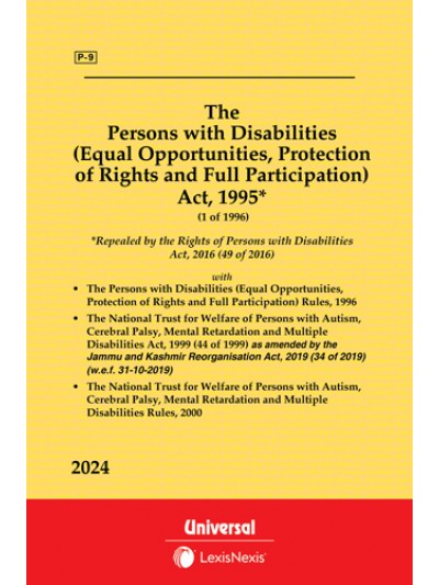 Persons with Disabilities (Equal Opportunities, Protection of Rights and Full Participation) Act, 1995