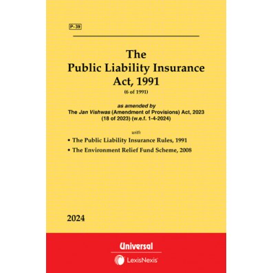 Public Liability Insurance Act, 1991 along with Rules, Forms & Notification