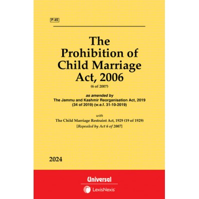 Prohibition of Child Marriage Act, 2006 along with Allied Acts 
