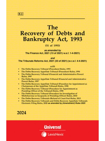 The Recovery of Debts and Bankruptcy Act, 1993 along with allied Rules