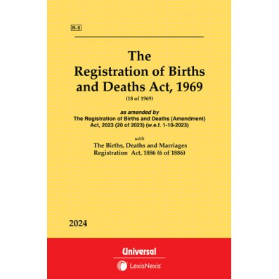 Registration of Births and Deaths Act, 1969 and The Births, Deaths and Marriages Registration Act, 1886
