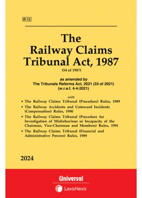 The Railway Claims Tribunal Act, 1987 along with allied Rules