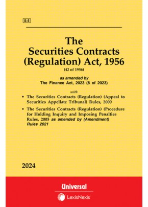 Securities Contracts (Regulation) Act, 1956 along with allied Rules