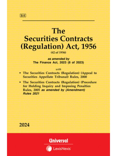 Securities Contracts (Regulation) Act, 1956 along with allied Rules