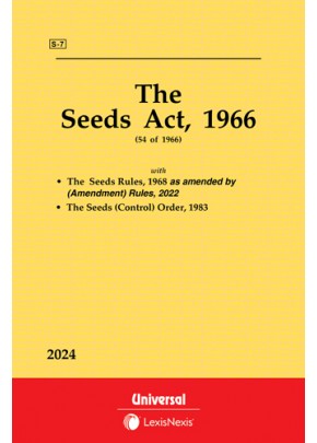 Seeds Act, 1966 along with Rules & Orders, 1983