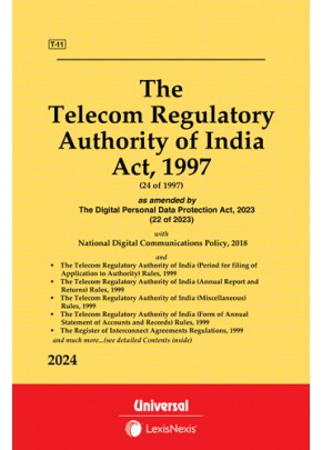 Telecom Regulatory Authority of India Act, 1997 alongwith Allied Rules & Regulations