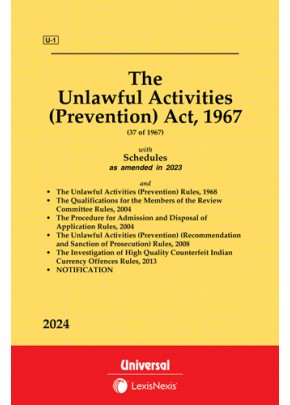 Unlawful Activities (Prevention) Act, 1967 along with Rules, 1968