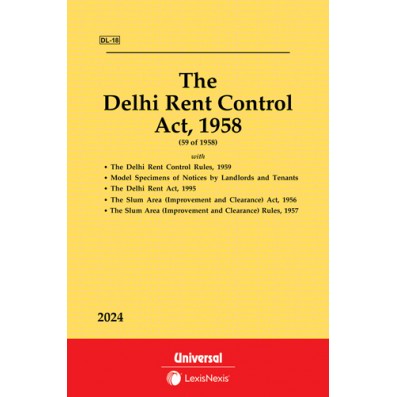 Delhi Rent Control Act, 1958 along with Rules, 1959