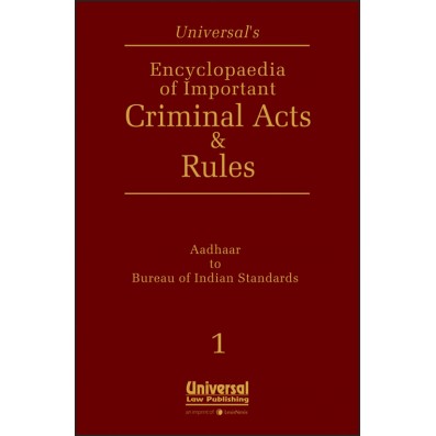 Encyclopaedia of Important Criminal Acts and Rules,(In 8 Vols.)