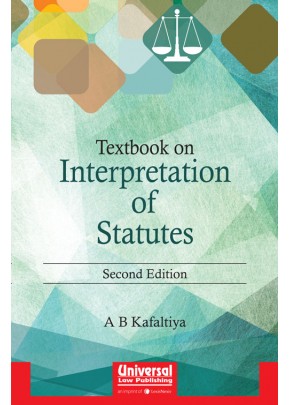 Textbook on Interpretation of Statutes