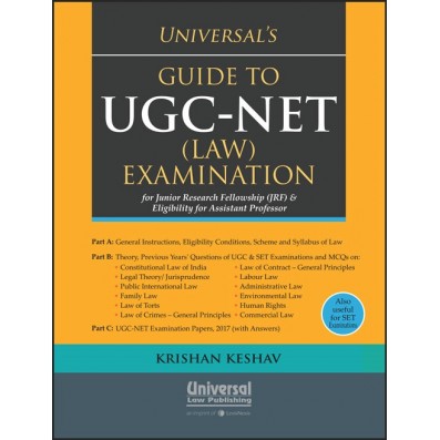 Universal's Guide to UGC-NET (LAW) Examination for Junior fellowship(JRF) & Eligibility for assistant professor