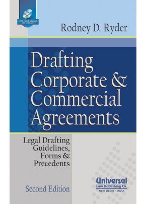 Drafting Corporate and Commercial Agreements- Legal Drafting Guidelines, Forms and Precedents (with FREE CD) 