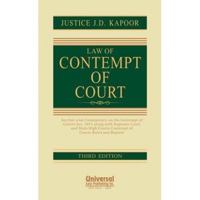 Law of Contempt of Court