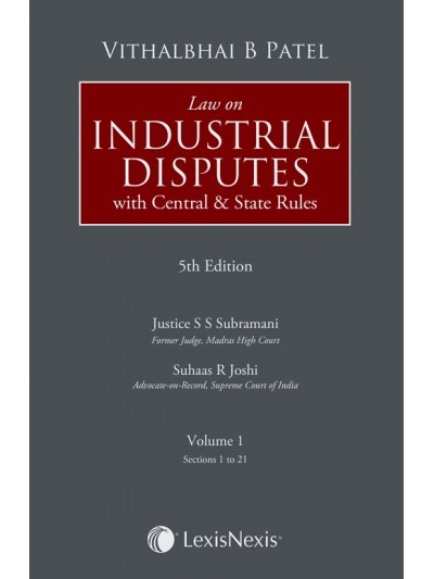 Law on Industrial Disputes (With Central and State Rules)